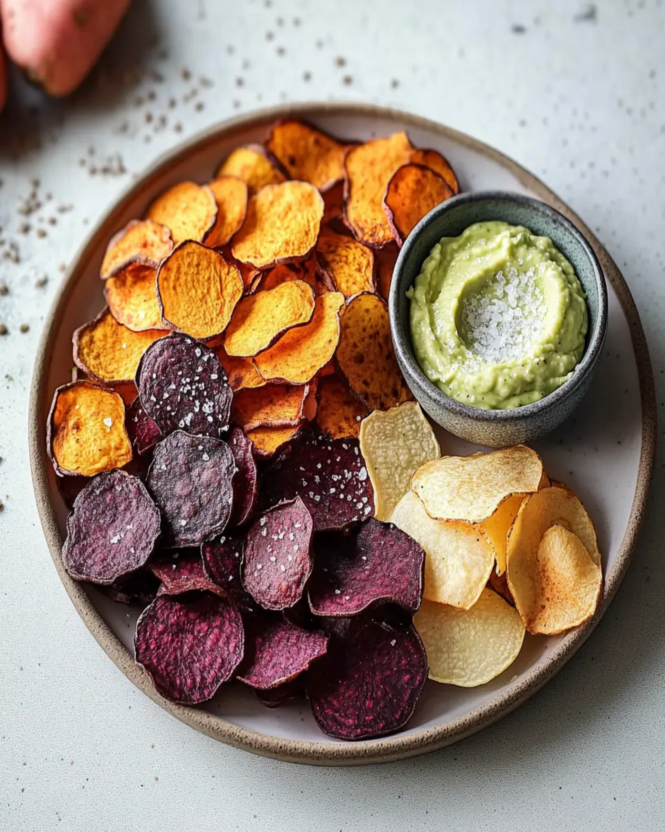 Homemade Veggie Chips First Image First Image