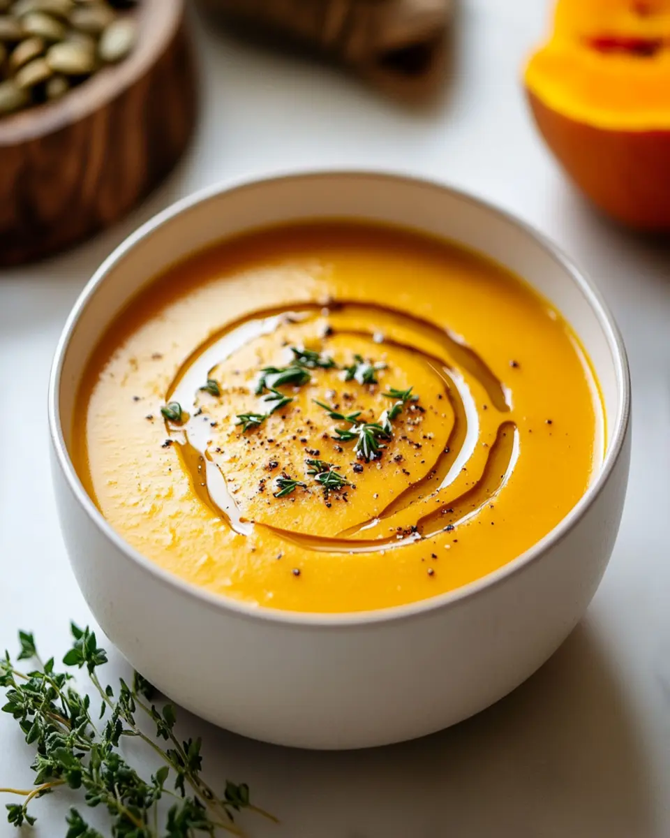 Butternut Squash Soup First Image First Image