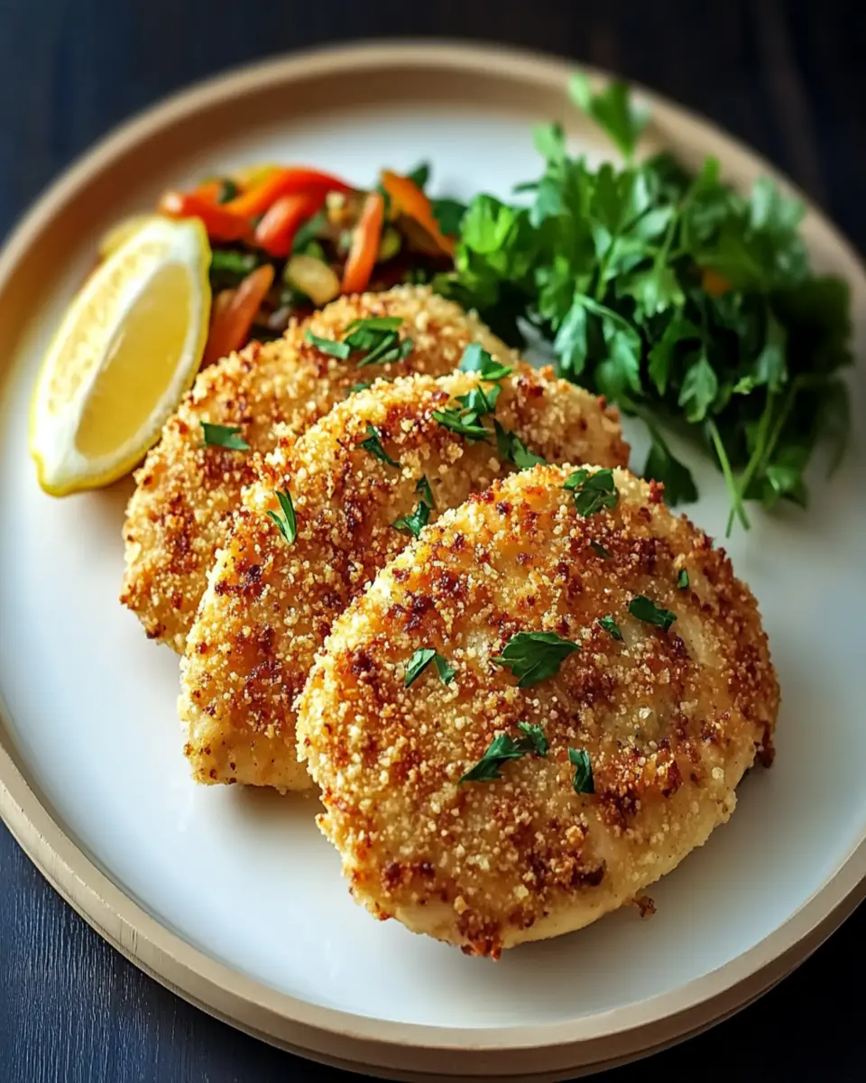 Crispy Parmesan Crusted Chicken First Image First Image