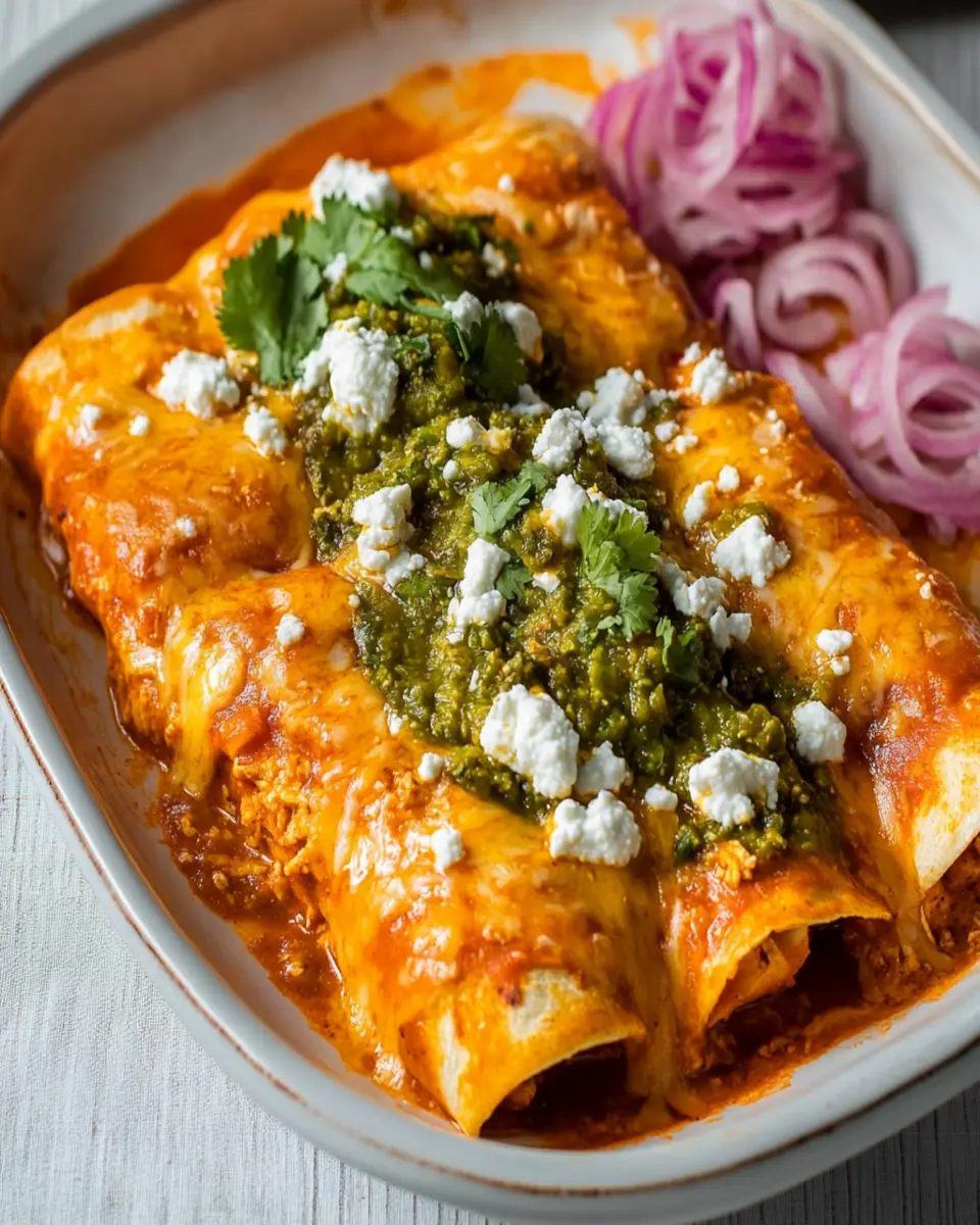 Chicken Enchiladas First Image First Image