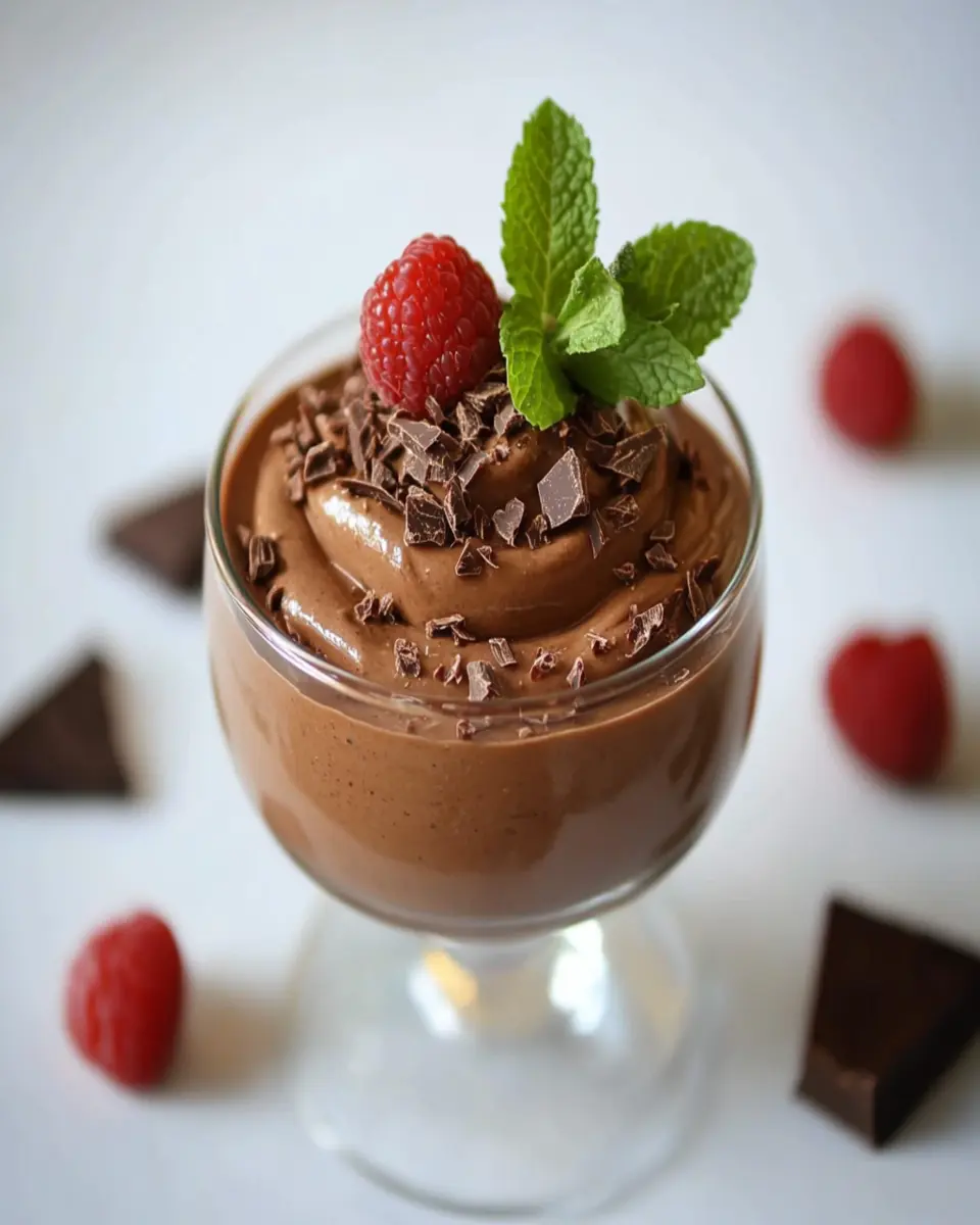 Chocolate Avocado Mousse First Image First Image
