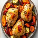 One-Pan Chicken with Roasted Vegetables First Image First Image