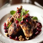 Pomegranate Chicken With Walnuts First Image First Image