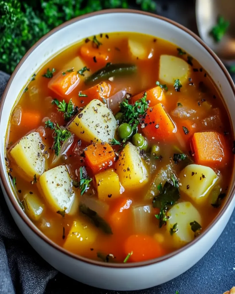 Hearty Winter Vegetable Soup First Image First Image