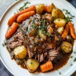 Easy Crock Pot Beef Roast Recipe First Image First Image