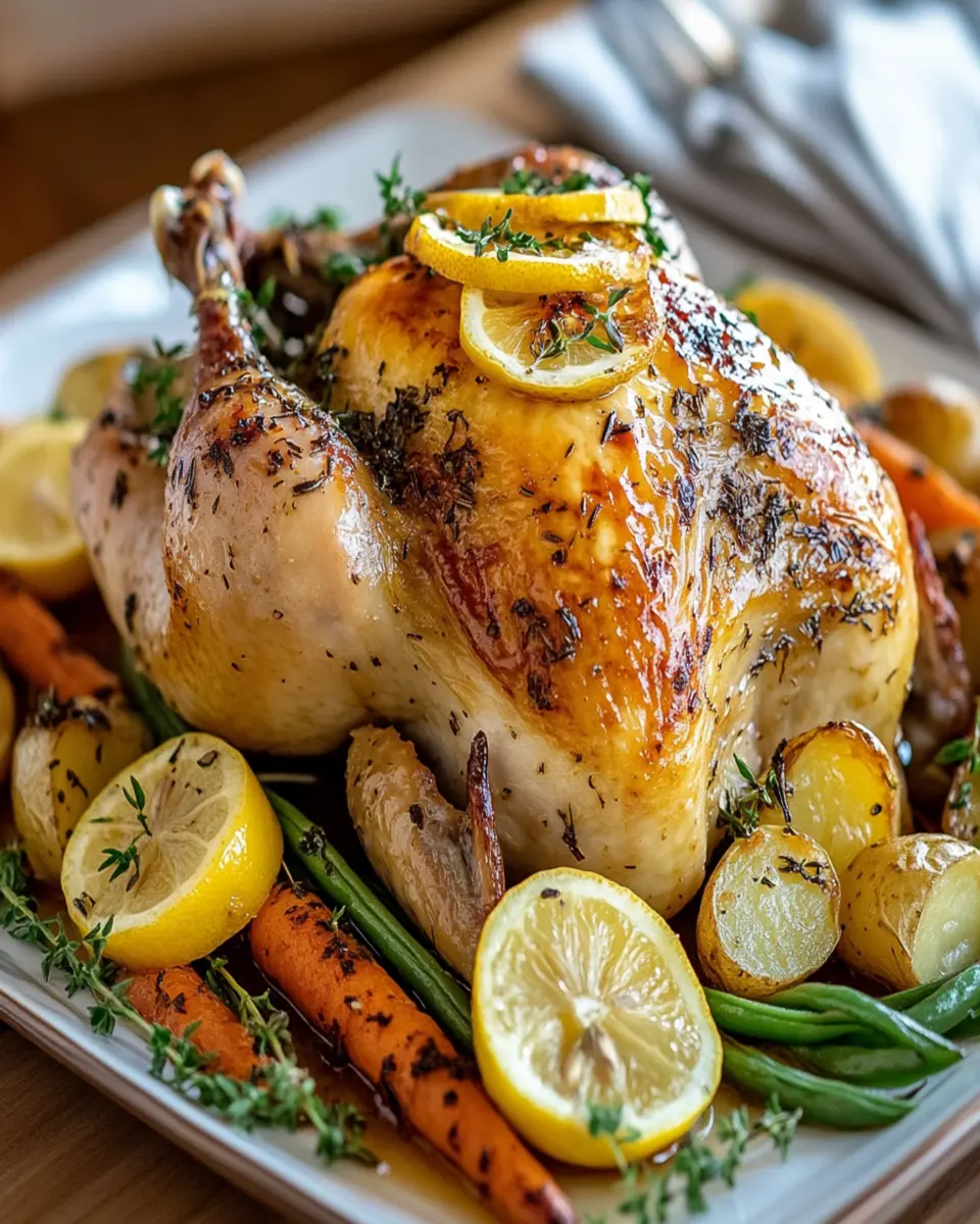 Lemon Herb Roasted Chicken First Image First Image