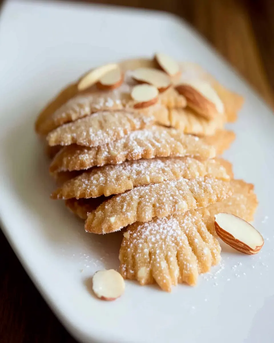 Almond Tuile Cookies First Image First Image