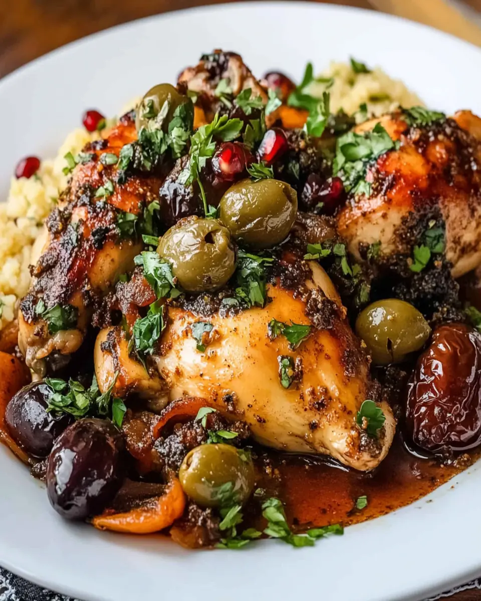 Chicken Marbella Ottolenghi Recipe with Medjool Dates and Olives First Image First Image