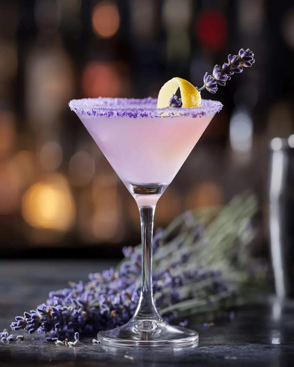 Lavender Lemon Drop Martini First Image First Image