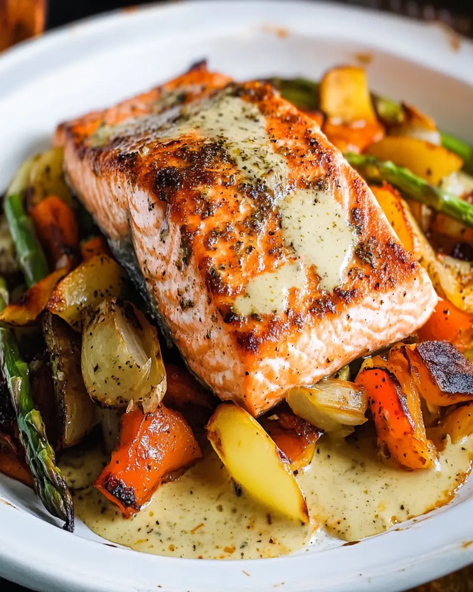 Baked Creamy Salmon First Image First Image