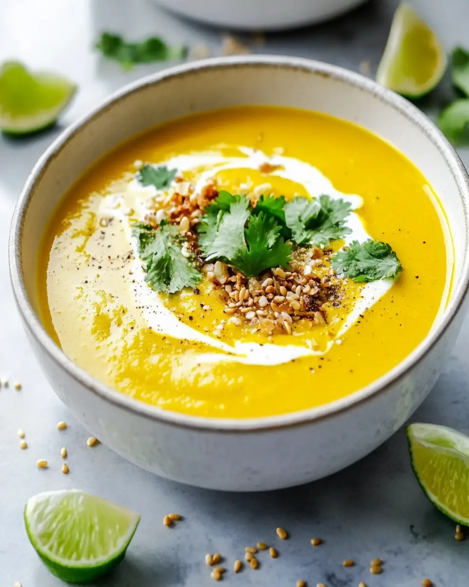 Golden Cauliflower Soup With Turmeric and Coconut First Image First Image