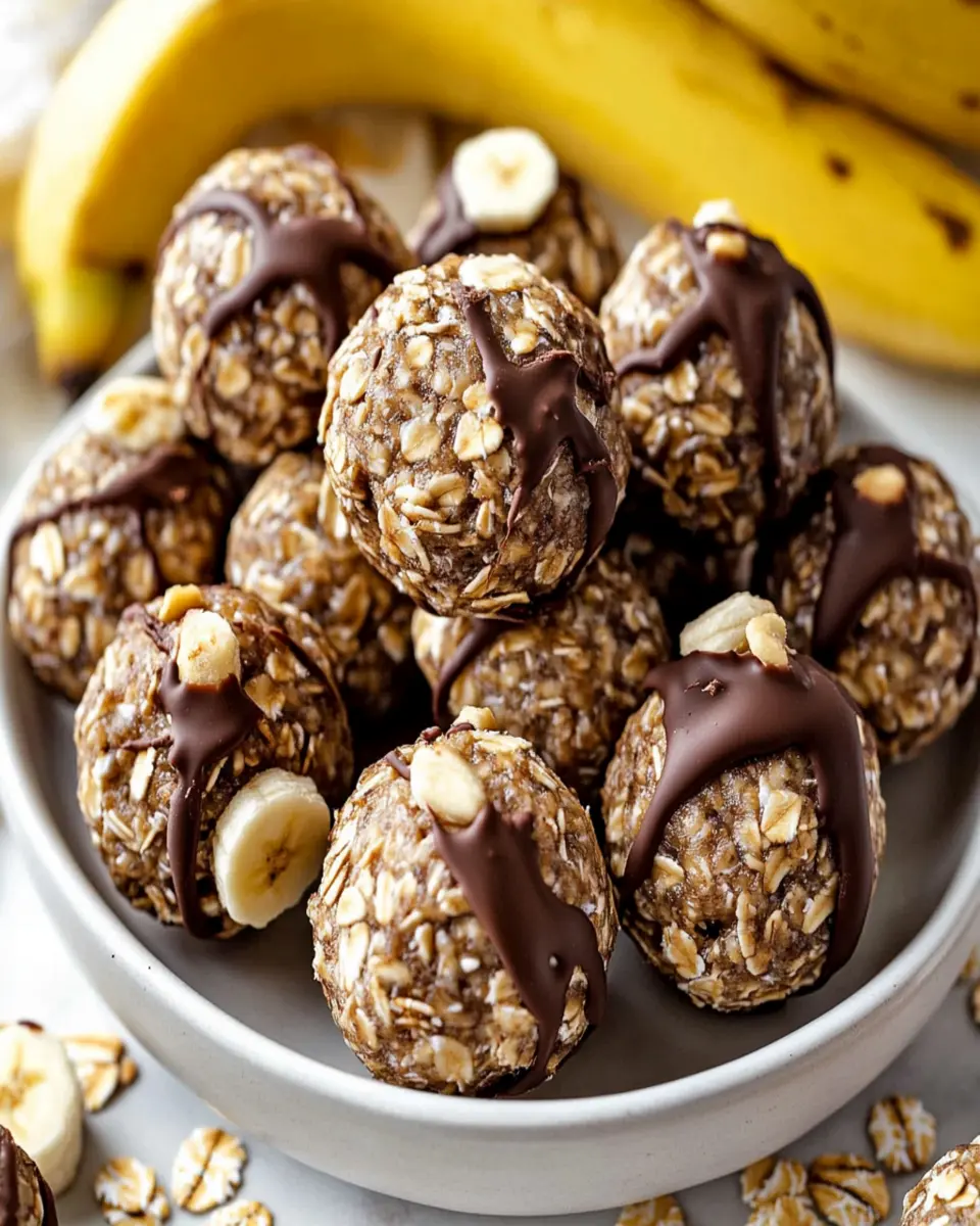 Chunky Monkey Oatmeal Balls First Image First Image