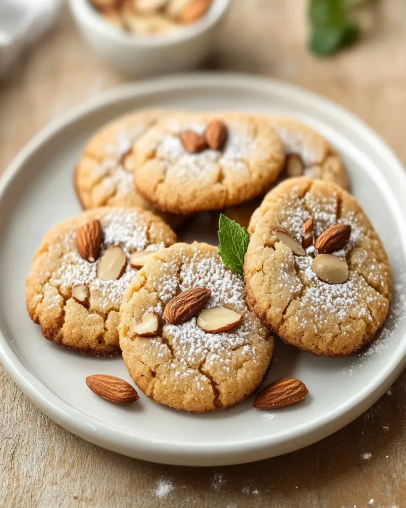 Almond Butter Cookies First Image First Image