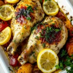 Lemon Garlic Roasted Chicken First Image First Image