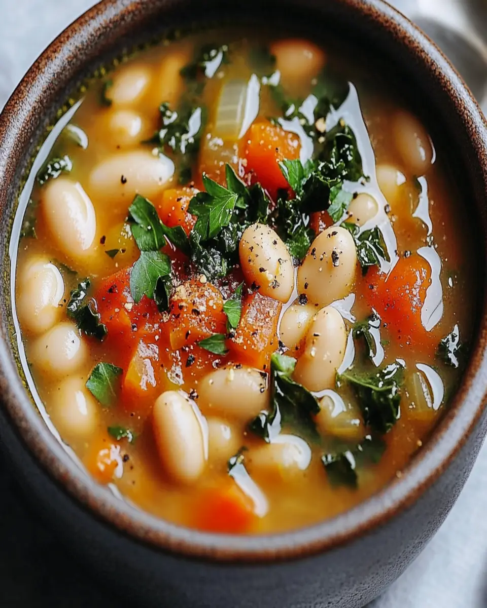 Tuscan White Bean Soup First Image First Image