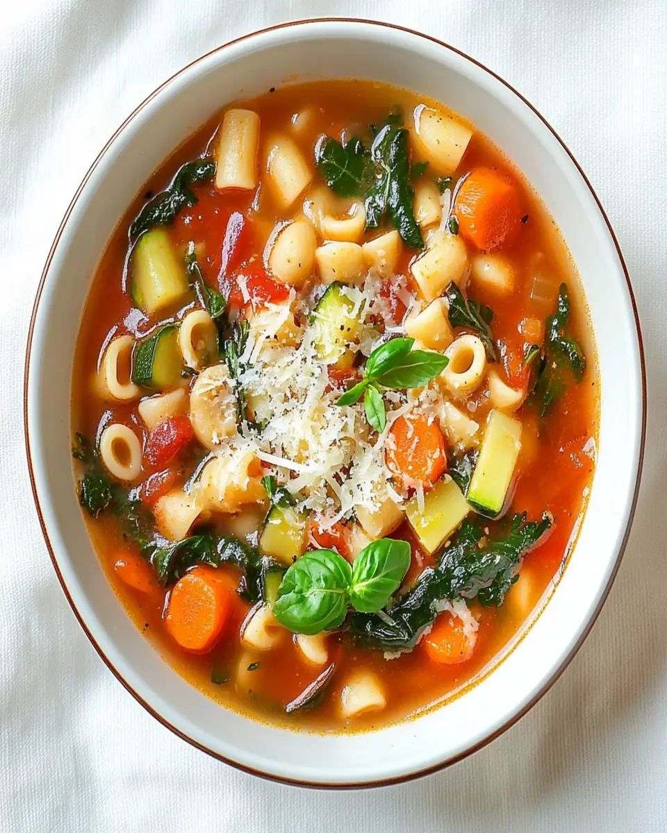 Minestrone Soup First Image First Image