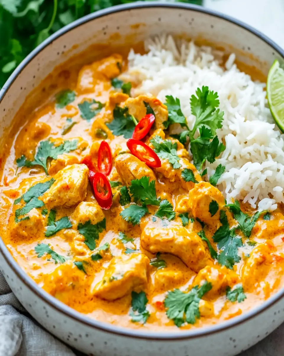 Coconut Curry Chicken First Image First Image