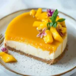Lemon Mango Cheesecake First Image First Image