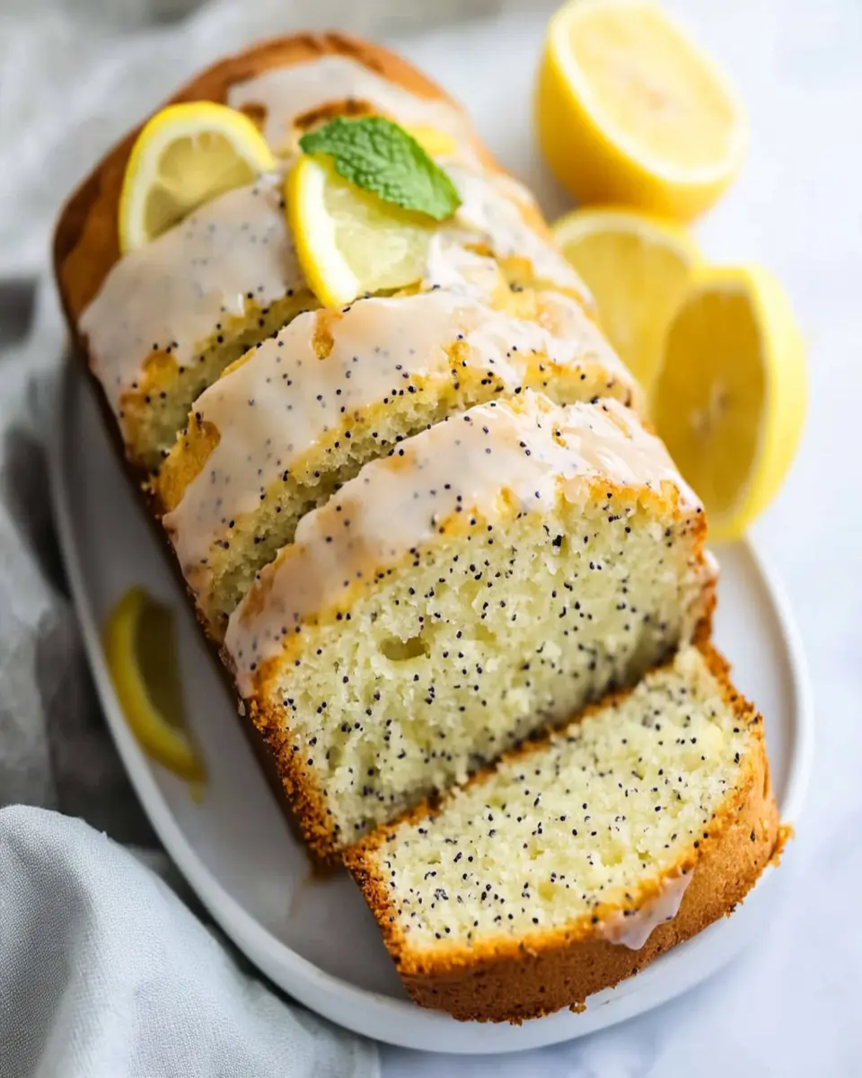 Lemon Poppy Seed Bread First Image First Image
