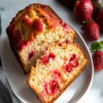 Fresh and Fluffy Strawberry Bread First Image First Image
